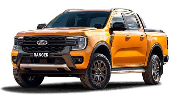 Bagażnik dachowy Ford Ranger z relingami 